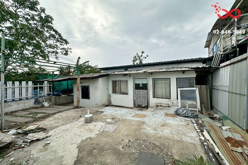 รูป ขายที่ดินพร้อมสิ่งปลูกสร้าง 25 ตร.ว. ติดถนนเลียบคลองประปา ซอยบางเลียบ 2 ถนนปทุมธานี - บางปะหัน ใกล้วัดเสด็จ บ้านกลาง เมืองปทุมธานี - รูปที่ 3/10