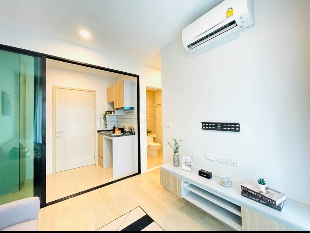 รูป 🎉 ปล่อยเช่า คอนโด🐾Pet Friendly ใกล้ BTS แบริ่ง | Brompton Sukhumvit 107 | ตกแต่งโทนโมเดิร์นพร้อมอยู่ , ใกล้ห้างและแหล่งช้อปปิ้ง - รูปที่ 9/12