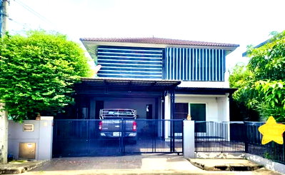 Houses for sale Nonthaburi : 🔥2-Storey Detached House for Sale – Chaiyapruk Bangyai–Khlong Thanon, Corner House, Ready to Move In