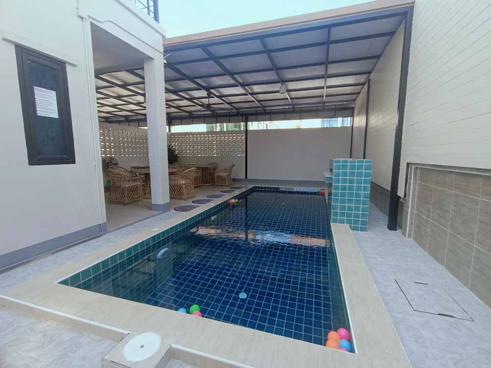 รูป บ้านพูลวิลล่าให้เช่า ใกล้โรงเรียนปัญญาเด่น โซนน้ำแพร่ หางดง เชียงใหม่ - รูปที่ 12/15