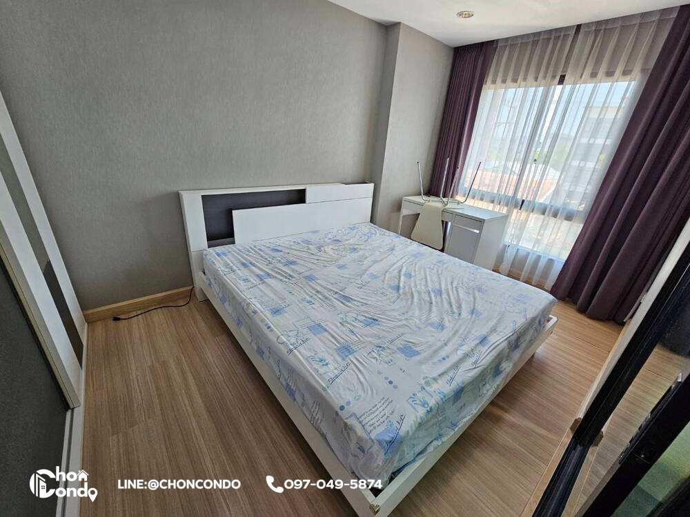 รูป D2 condo ชั้น3 บางแสน ------ ห้องว่าง 06 มิ.ย. 2569---แอร์ 2 ตัว ------Tel 097-049-5874 (Line: @choncondo มี@ด้วย) - รูปที่ 11/12