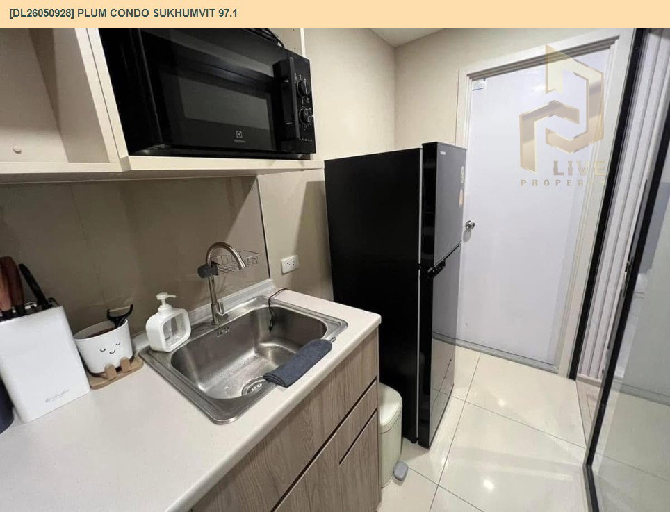 รูป DL26050928 ให้เช่าคอนโด พลัม คอนโด สุขุมวิท 97.1 (Plum Condo Sukhumvit 97.1) ใกล้ BTS บางจาก พร้อมเข้าอยู่ โทรด่วน 0614453194 LineID @162cjixi - รูปที่ 11/13