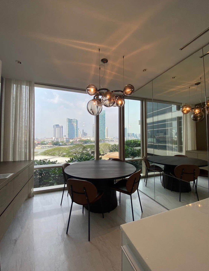 รูป LTH15584 – Luxury Condo for Rent Saphan Taksin | Exclusive Riverside Residence | Near BTS Saphan Taksin | 220,000 THB - รูปที่ 4/6