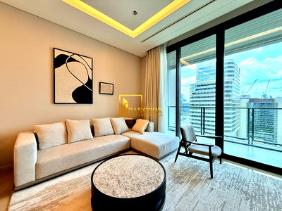 Condos for rent : Sindhorn Kempinski | Refined 2 Bed Luxury Condo in Chidlom - BR61447CD