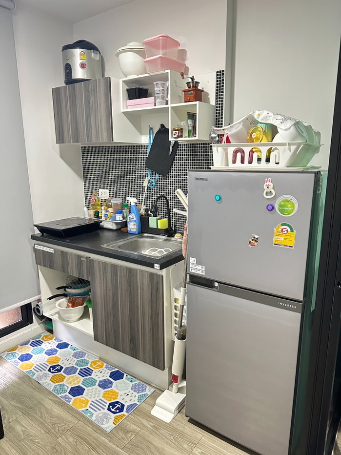 รูป ขาย GenCondo คลอง 6 (ใกล้ มทร.ธัญบุรี) | ห้องใหญ่ อยู่สบาย หรือลงทุนก็คุ้ม - รูปที่ 9/12