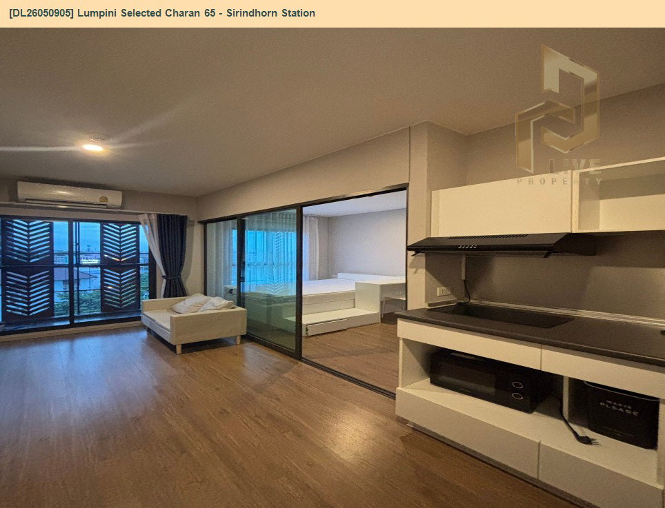 รูป DL26050905 ขายคอนโด ลุมพินี ซีเล็คเต็ด จรัญ 65 - สิรินธร สเตชั่น (Lumpini Selected Charan 65 - Sirindhorn Station) ใกล้ MRT สิรินธร พร้อมเข้าอยู่ โทรด่วน 0653619502 LineID @897iyzll - รูปที่ 6/9