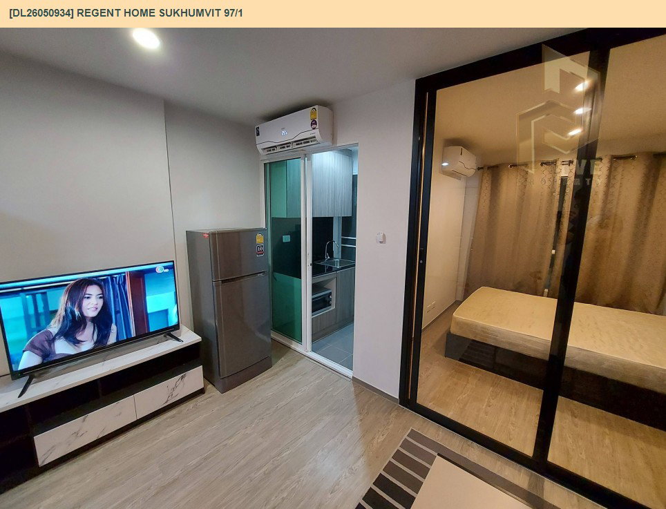 รูป DL26050934 ให้เช่าคอนโด รีเจ้นท์ โฮม สุขุมวิท 97/1 (Regent Home Sukhumvit 97/1) ใกล้ BTS บางจาก พร้อมเข้าอยู่ โทรด่วน 0614453194 LineID @162cjixi - รูปที่ 4/11