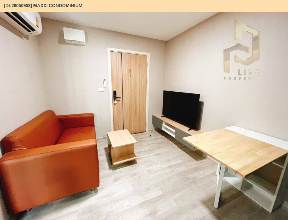 รูป DL26050908 ให้เช่าคอนโด แมกซ์ซี่ คอนโดมิเนียม (MAXXI Condominium) ใกล้ BTS เสนานิคม พร้อมเข้าอยู่ โทรด่วน 0638692663 LineID @655ebbvc - รูปที่ 2/7