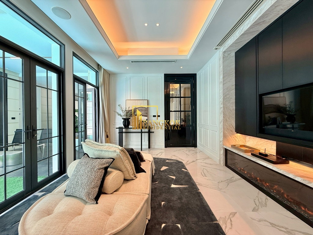 รูป The Boulevard Ekkamai | Super Luxury 4 Bedroom Townhouse - BR8667TH - รูปที่ 4/60