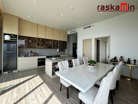 FQ🗺️KT0027📲LineID @556ryccg🏖️3Bedroom 155sqm Floor46 Fully furnished🦀AROM Wongamat Beach