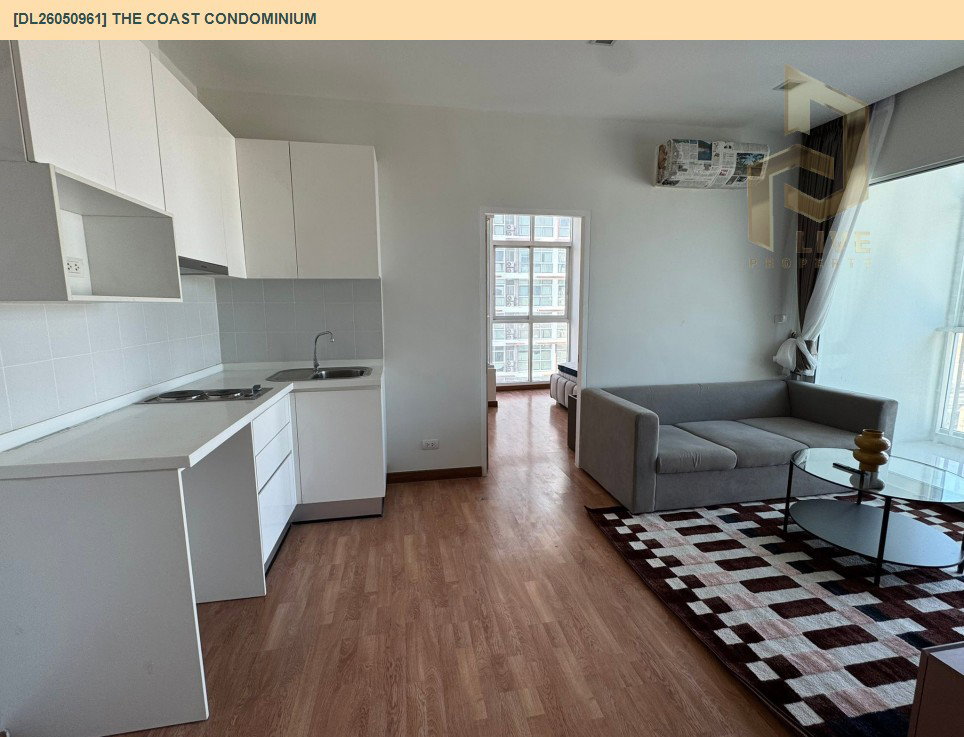 รูป DL26050961 ให้เช่าคอนโด เดอะ โคสต์ คอนโดมิเนียม (The Coast Condominium) ใกล้ BTS บางนา พร้อมเข้าอยู่ โทรด่วน 0638692663 LineID @655ebbvc - รูปที่ 3/8