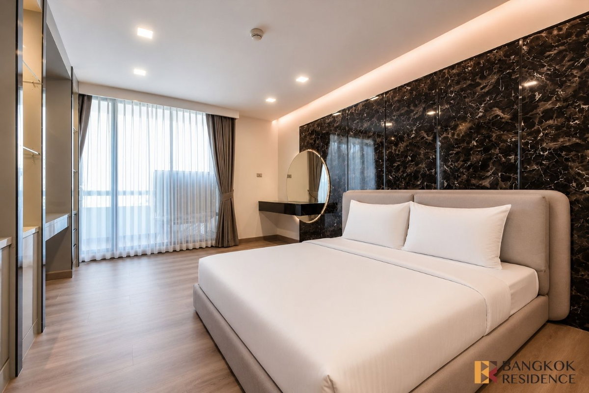 รูป 🏙️ขายคอนโด Somkid Gardens ดีไซน์ Built-in หรู ใกล้ BTS ชิดลม Private Luxury 85MB✨ - รูปที่ 6/19