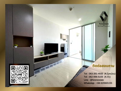 Condos for rent : Only 8K/month 🔥 Condo for Rent at NICHE ID Sukhumvit 113 🚝 Near BTS Samrong | Fully furnished , opposite Imperial World Samrong
