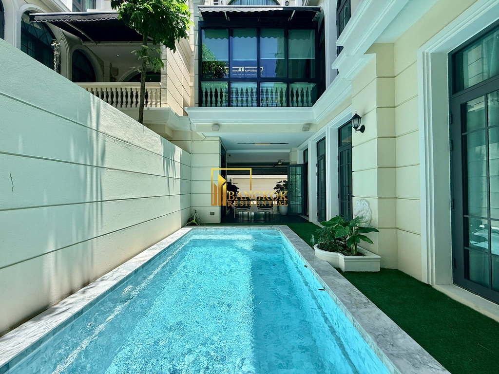 รูป The Boulevard Ekkamai | Super Luxury 4 Bedroom Townhouse - BR8667TH - รูปที่ 6/60