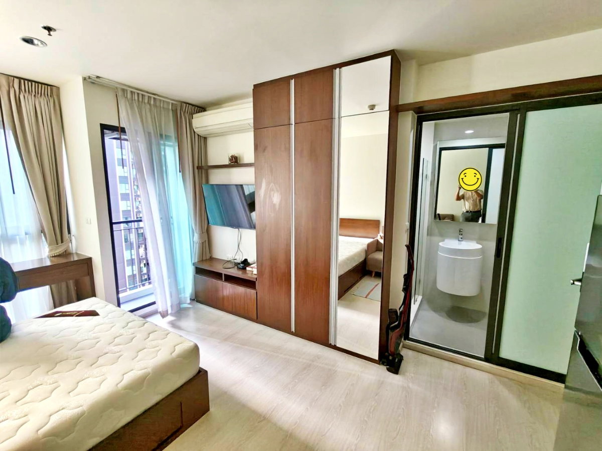 รูป ห้องสวยครบ จบพร้อมอยู่ Rhythm Asoke 23 ตรม. ห้องมุม เช่าเพียง 14,000.- ทำเลใจกลางเมือง ใกล้ MRT พระราม 9 - รูปที่ 4/15