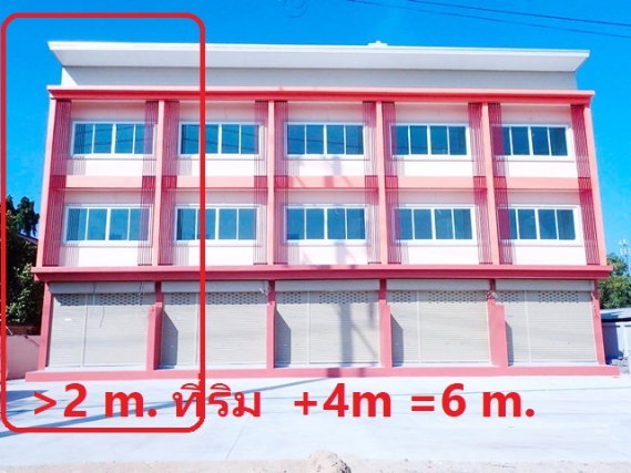 รูป ไมตรีจิต หนองจอก รพ.เวชการุณย์ จอดรถได้ 10 คัน ให้เช่า อาคารพาณิชย์หัวมุมใหม่มาก 3 ชั้น ติดถนนใหญ่ 40ตารางวา เชื่อมสัมพันธ์-ประชาสำราญ - รูปที่ 4/8