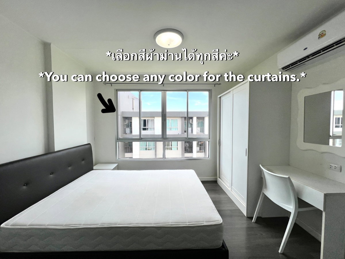 picture 📌𝐔𝐏𝐃𝐀𝐓𝐄 𝐑𝐎𝐎𝐌 𝟐𝟎𝟐𝟔📌 Condo for rent, Campus Resort Bangna [Special price: 7,000 THB/month for 2 years!!] LINE ID: atccity 💻 - 2/10