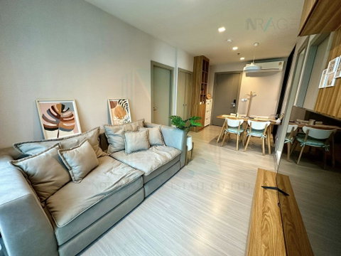 🔺 For Rent Condo LIFE ASOKE - RAMA 9 Building 1, Floor 25,2 bed room, Room size 58 sqm