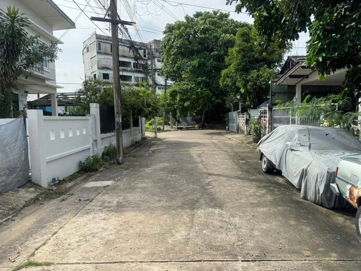 รูป ขายที่ดินเปล่า นวมินทร์ 26 ทำเลดี ใกล้รถไฟฟ้าสายสีชมพู (N.2156) - รูปที่ 3/10