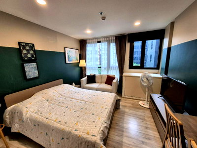 Condos for rent : PFD-08506 For rent XT Huai Khwang (XT Huaikhwang), beautiful room, fully furnished, ready to move in, beautiful view, near MRT Huai Khwang 🚇✨