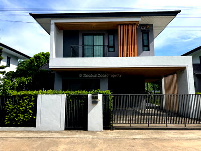 เช่าบ้านเดี่ยว ศรีราชา ชลบุรี : ให้เช่าบ้านเดี่ยวระดับพรีเมี่ยม 4 นอน ม.เดอะพอชแกรนด์ ศรีราชา