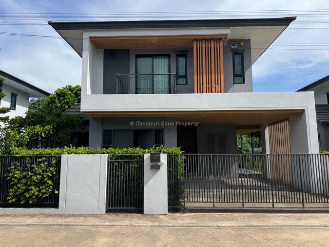 ให้เช่าบ้านเดี่ยวระดับพรีเมี่ยม 4 นอน ม.เดอะพอชแกรนด์ ศรีราชา