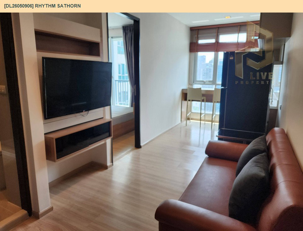 รูป DL26050906 ให้เช่าคอนโด ริธึ่ม สาทร (Rhythm Sathorn) ใกล้ BTS สะพานตากสิน พร้อมเข้าอยู่ โทรด่วน 0638692663 LineID @655ebbvc - รูปที่ 3/5
