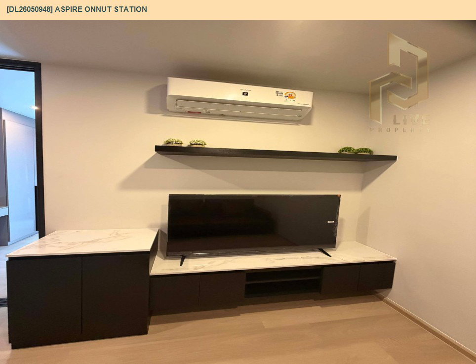 รูป DL26050948 ให้เช่าคอนโด แอสปาย อ่อนนุช สเตชั่น (Aspire Onnut Station) ใกล้ - พร้อมเข้าอยู่ โทรด่วน 0653619502 LineID @897iyzll - รูปที่ 5/10