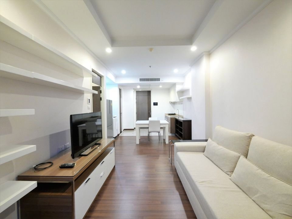 รูป ST597/[ให้เช่า] ศุภาลัย เอลีท สาทร-สวนพลู (Supalai Elite Sathorn-Suanplu) | ห้องใหญ่ 50 ตร.ม. ชั้น 15 วิวเมืองสวย - รูปที่ 4/9