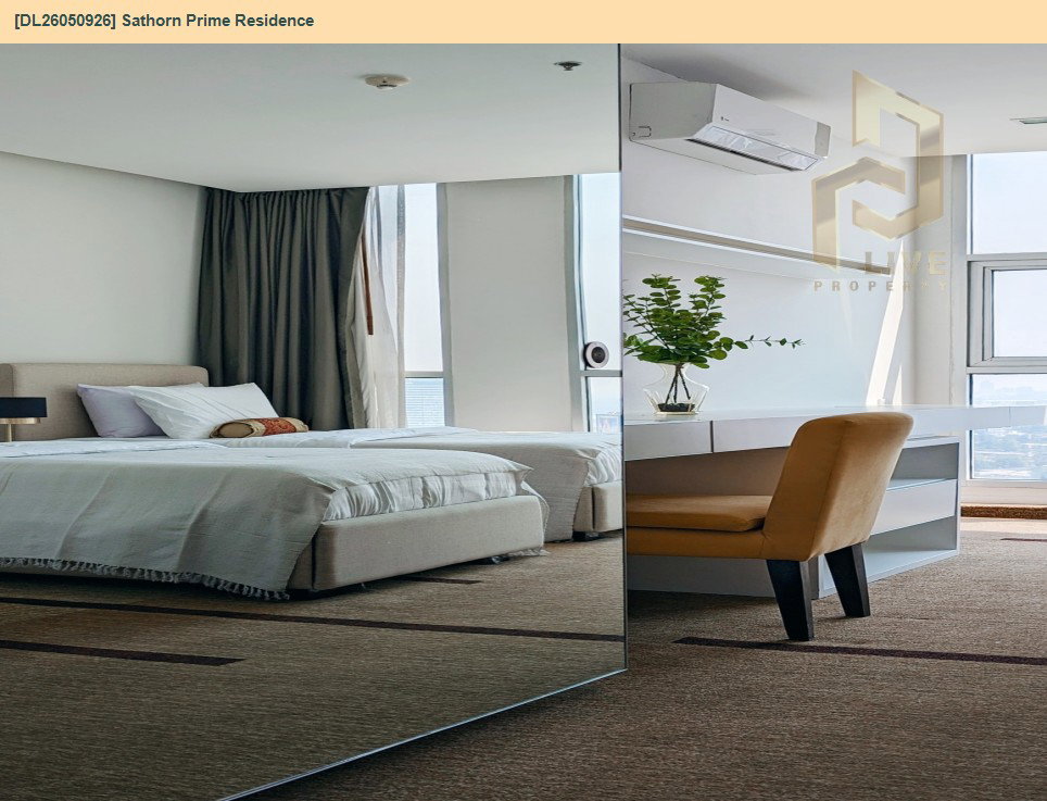 รูป DL26050926 ให้เช่าคอนโด สาทร ไพร์ม เรสซิเดนซ์ (Sathorn Prime Residence) ใกล้ BTS สุรศักดิ์ พร้อมเข้าอยู่ โทรด่วน 0653619502 LineID @897iyzll - รูปที่ 6/12