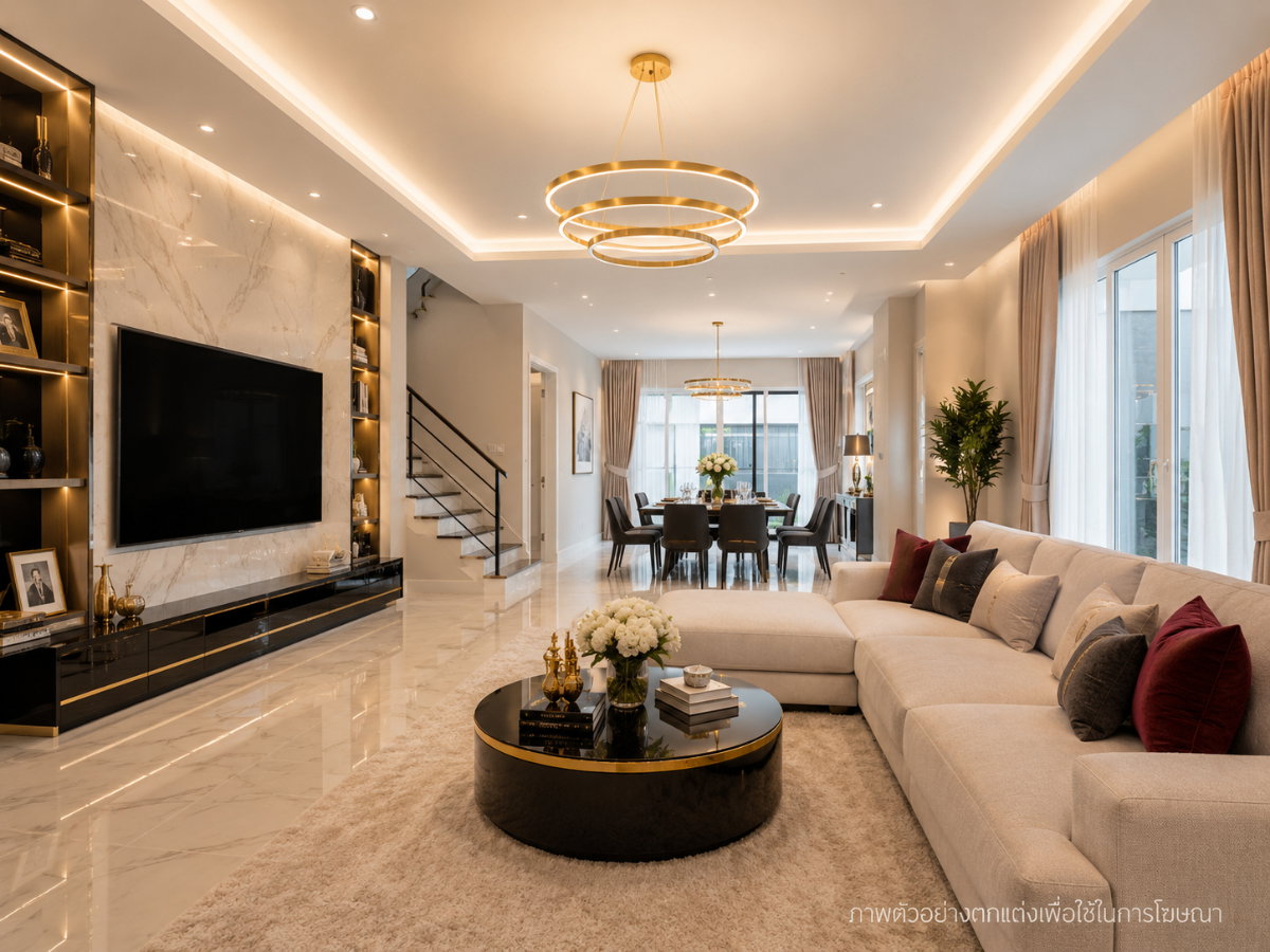 รูป ขายบ้านเดี่ยว บ้านรีโนเวทใหม่ทั้งหลัง หลังริม เทรนดี้ ธารา รามคำแหง ราษฎร์พัฒนา เนื้อที่ 56 ตร.ว. 4 นอน 3 น้ำ ใกล้วงแหวนกาญจนาฯ โปรฯ ลดทันที 5 แสนบาท - รูปที่ 4/41