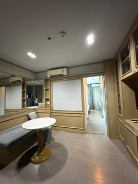 คอนโดใกล้ MRTพระราม 9 ห้องหใหม่ แต่งครบพร้อมเข้าอยู่ราคา15,000บาท/เตือน 