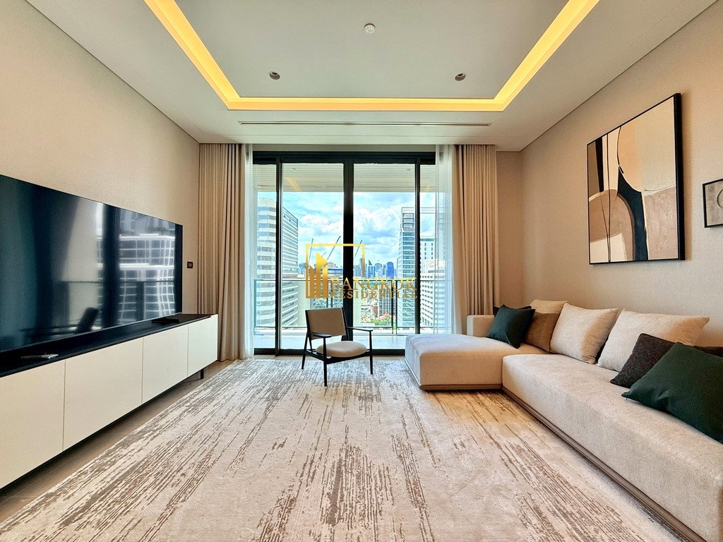 รูป Sindhorn Kempinski | Stunning 2 Bed Luxury Condo in Chidlom - BR61509CD - รูปที่ 1/34