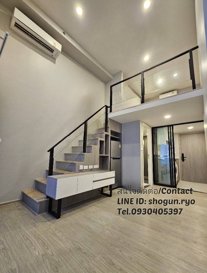 รูป ✨ Duplex 14,000 หรู 2 ชั้น เพดานสูง (กำลังกั้นห้องนอน) วิวดี ไม่ร้อน✨Origin Plug and Play Ramkhamhaeng Triple Station ใกล้เดอะมอลล์บางกะปิ - รูปที่ 1/22