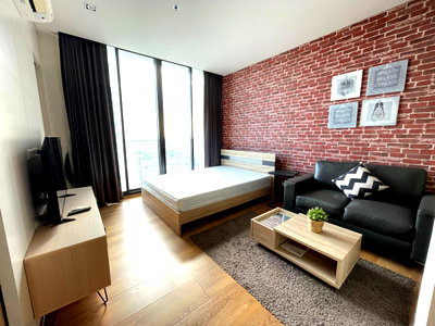 Condos for rent Rama 3 Road : Studio at Park Origin Sukhumvit 24, bts Prompong (Rt-01)
