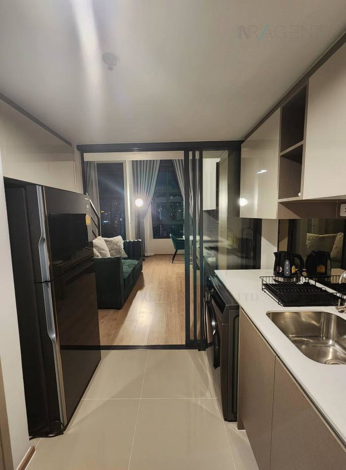 รูป 🎉 ให้เช่าคอนโด ไอดีโอ พระราม 9 - อโศก อาคาร 1 ชั้น 30 Duplex ขนาด 38 ตรม ใกล้ MRT พระราม 9 - รูปที่ 8/8