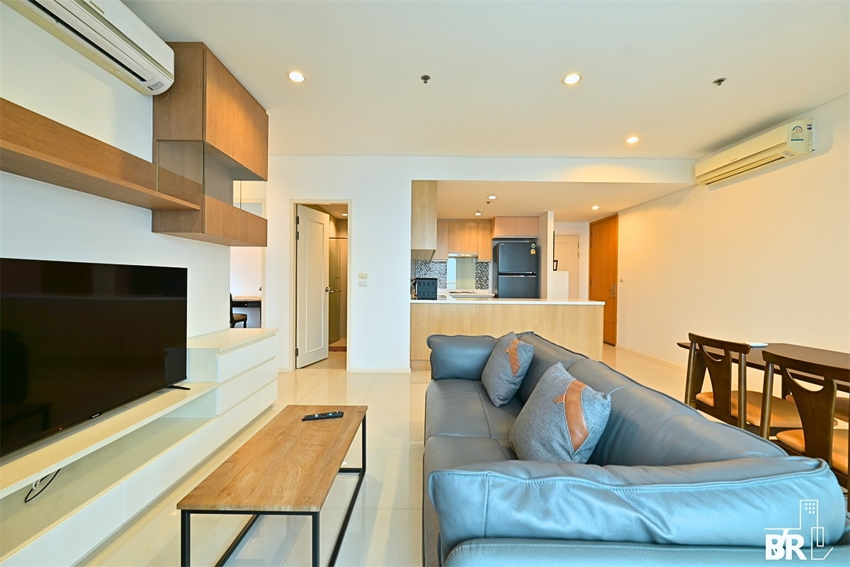 picture Rental Condo 🌃 Villa Asoke, 2BR 80 sqm, 45K 💎 Beautiful Unit near MRT Phetchaburi  - 2/8