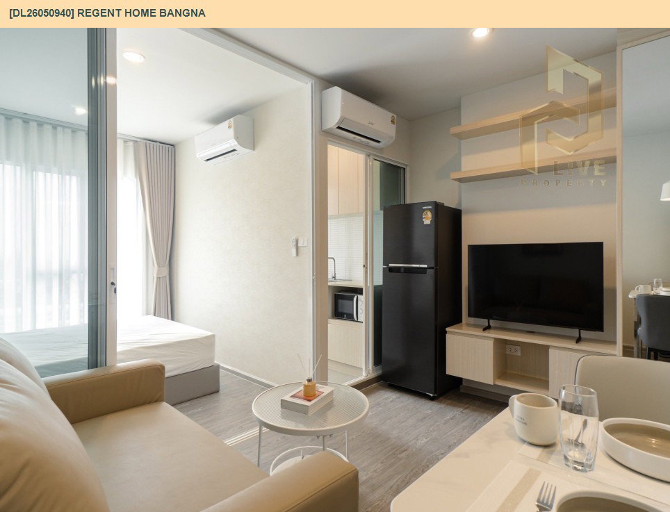 รูป DL26050940 ให้เช่าคอนโด รีเจ้นท์ โฮม บางนา (Regent home bangna) ใกล้ BTS บางนา พร้อมเข้าอยู่ โทรด่วน 0638692663 LineID @138fpvll - รูปที่ 10/10
