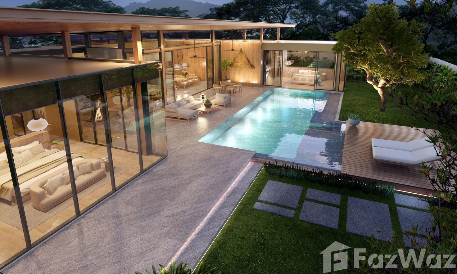 รูป ขาย วิลล่า 3 ห้องนอน ในโครงการ เมาท์ โมโน 6017139 - รูปที่ 5/7