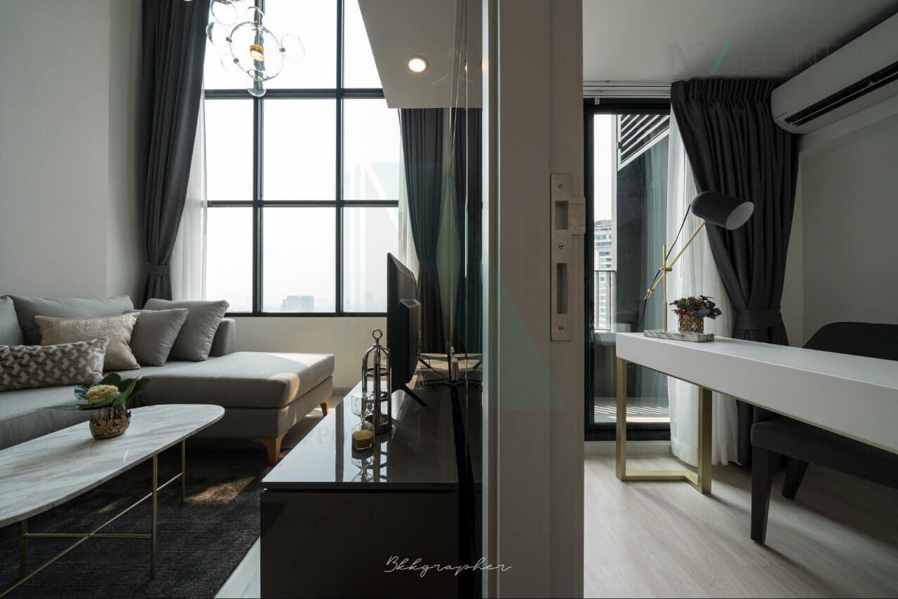 รูป 🎉 ให้เช่าคอนโด ไนท์บริดจ์ ไพร์ม สาทร อาคาร 1 ชั้น 30 Duplex ขนาด 45.00 ตรม ใกล้ Empire Tower - รูปที่ 4/8