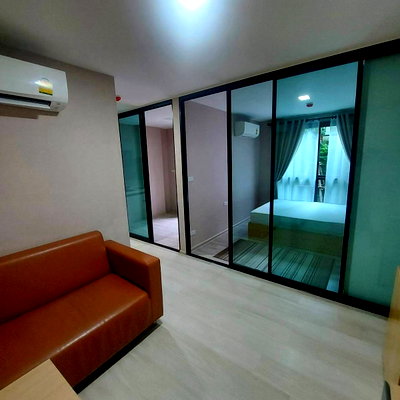 คอนโดให้เช่า : 🛋️ ห้องสวยสภาพนางฟ้า! ให้เช่า Maxxi Condo พหลฯ 34 (1 นอน 1 น้ำ) ชั้น 1 ใกล้ BTS เสนานิคม