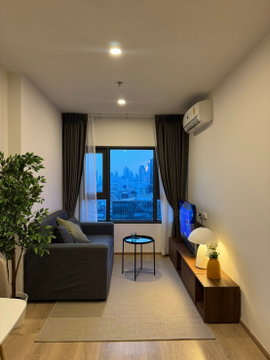 Condo for RENT : Life Rama 4 Asoke  32 sqm.  𝐓𝐲𝐩𝐞 : 1 Bed 1 Bath / City View  𝐅𝐥𝐨𝐨𝐫 : 20th