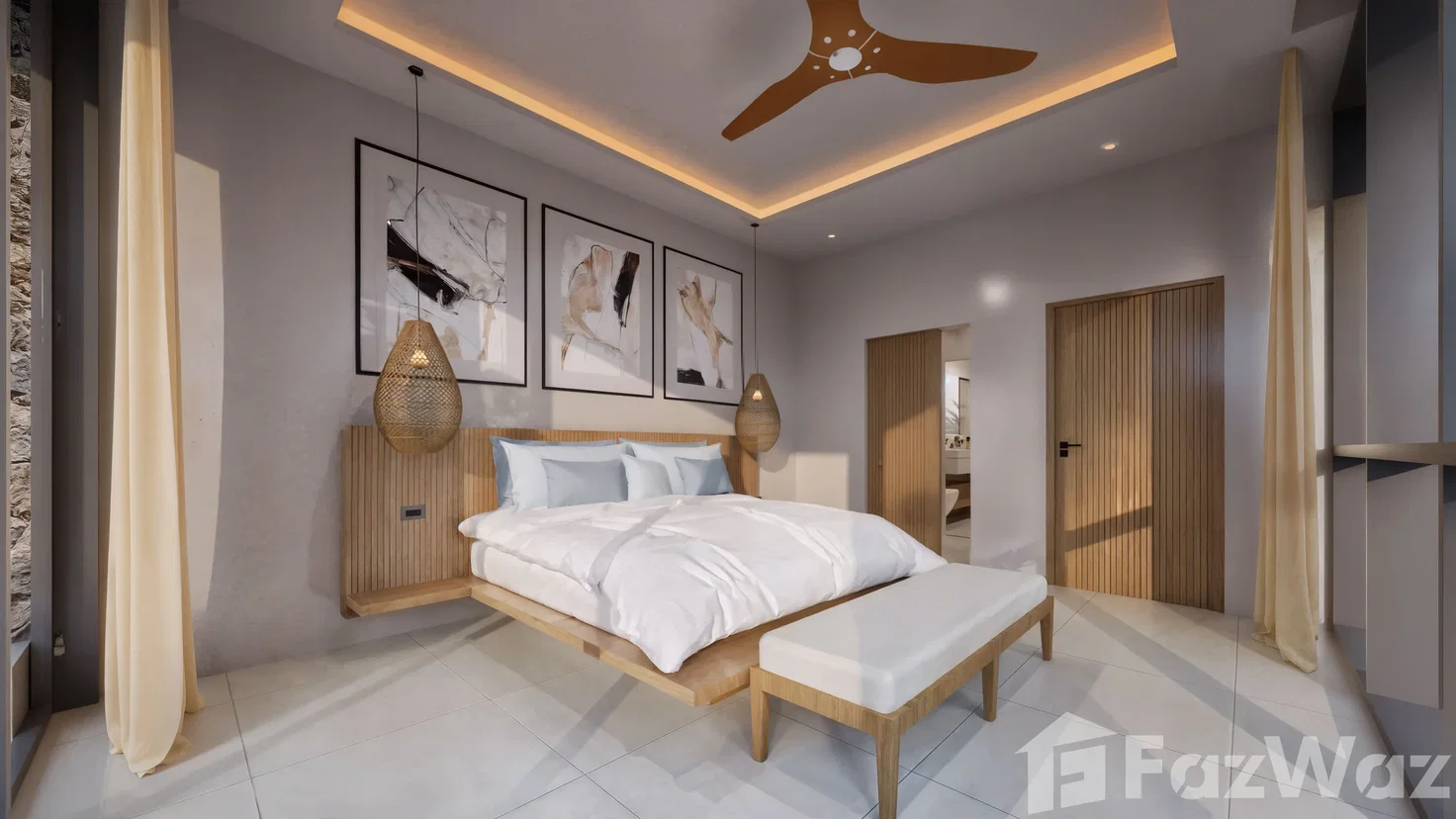 picture 3 Bedroom Villa for sale at Chandara Choeng Mon  6016018 - 29/35