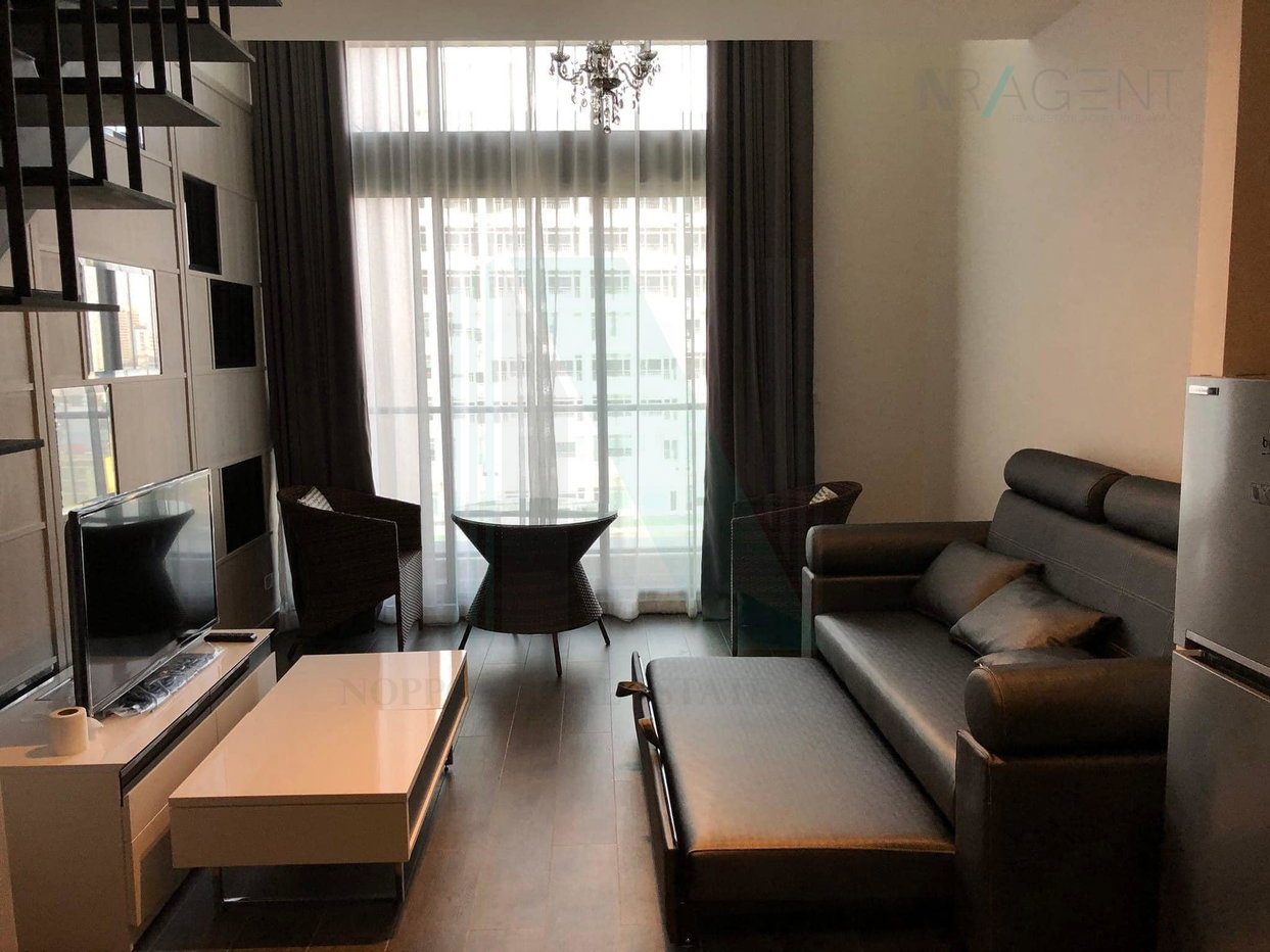 รูป ให้เช่าคอนโด เดอะ ลอฟท์ เอกมัย อาคาร 1 ชั้น 16 Duplex ขนาด 46.00 ตรม ใกล้ โรงพยาบาลสุขุมวิท - รูปที่ 7/8