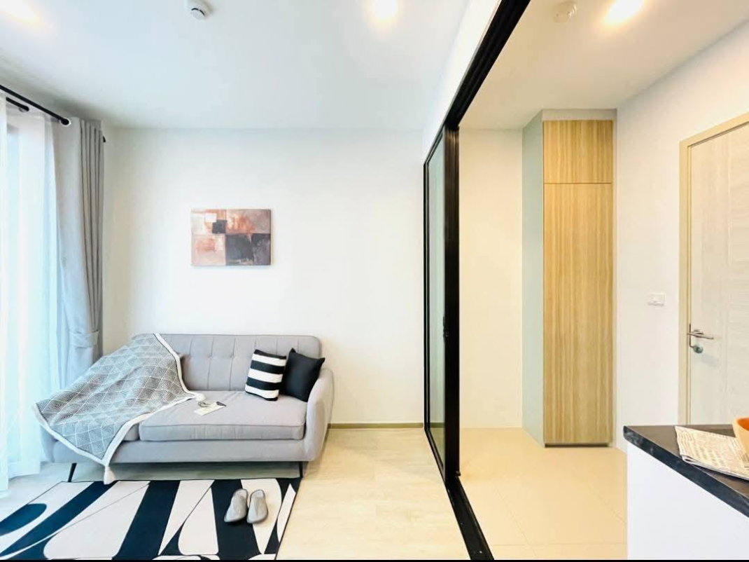 รูป 🎉 ปล่อยเช่า คอนโด🐾Pet Friendly ใกล้ BTS แบริ่ง | Brompton Sukhumvit 107 | ตกแต่งโทนโมเดิร์นพร้อมอยู่ , ใกล้ห้างและแหล่งช้อปปิ้ง - รูปที่ 3/12