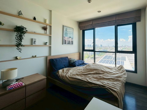 คอนโด ให้เช่า :  The Base Park East Sukhumvit 77((BTS Onnut อ่อนนุช )) MK-02  line @livingbkk