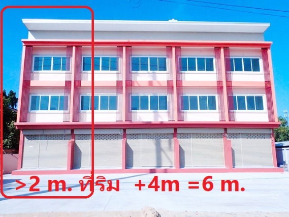 รูป ไมตรีจิต หนองจอก รพ.เวชการุณย์ จอดรถได้ 10 คัน ให้เช่า อาคารพาณิชย์หัวมุมใหม่มาก 3 ชั้น ติดถนนใหญ่ 40ตารางวา เชื่อมสัมพันธ์-ประชาสำราญ - รูปที่ 4/8