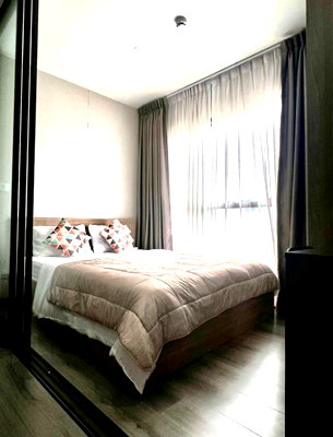 Condos for rent Tesco Lotus Superstore Rattanathibet : code : K15 The Politan Aqua Bedroom : 1