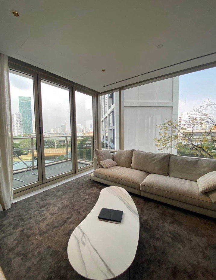 รูป LTH15584 – Luxury Condo for Rent Saphan Taksin | Exclusive Riverside Residence | Near BTS Saphan Taksin | 220,000 THB - รูปที่ 3/6