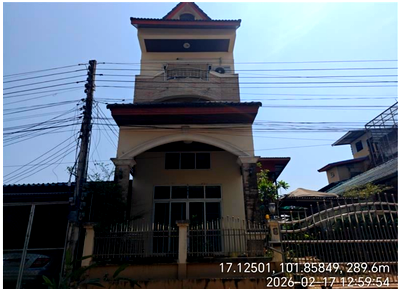 บ้านเดี่ยว เลย : บ้านเดี่ยว 36 ตร.วา โครงการ ฟากนา เลย หนองหิน เลย 4.8M